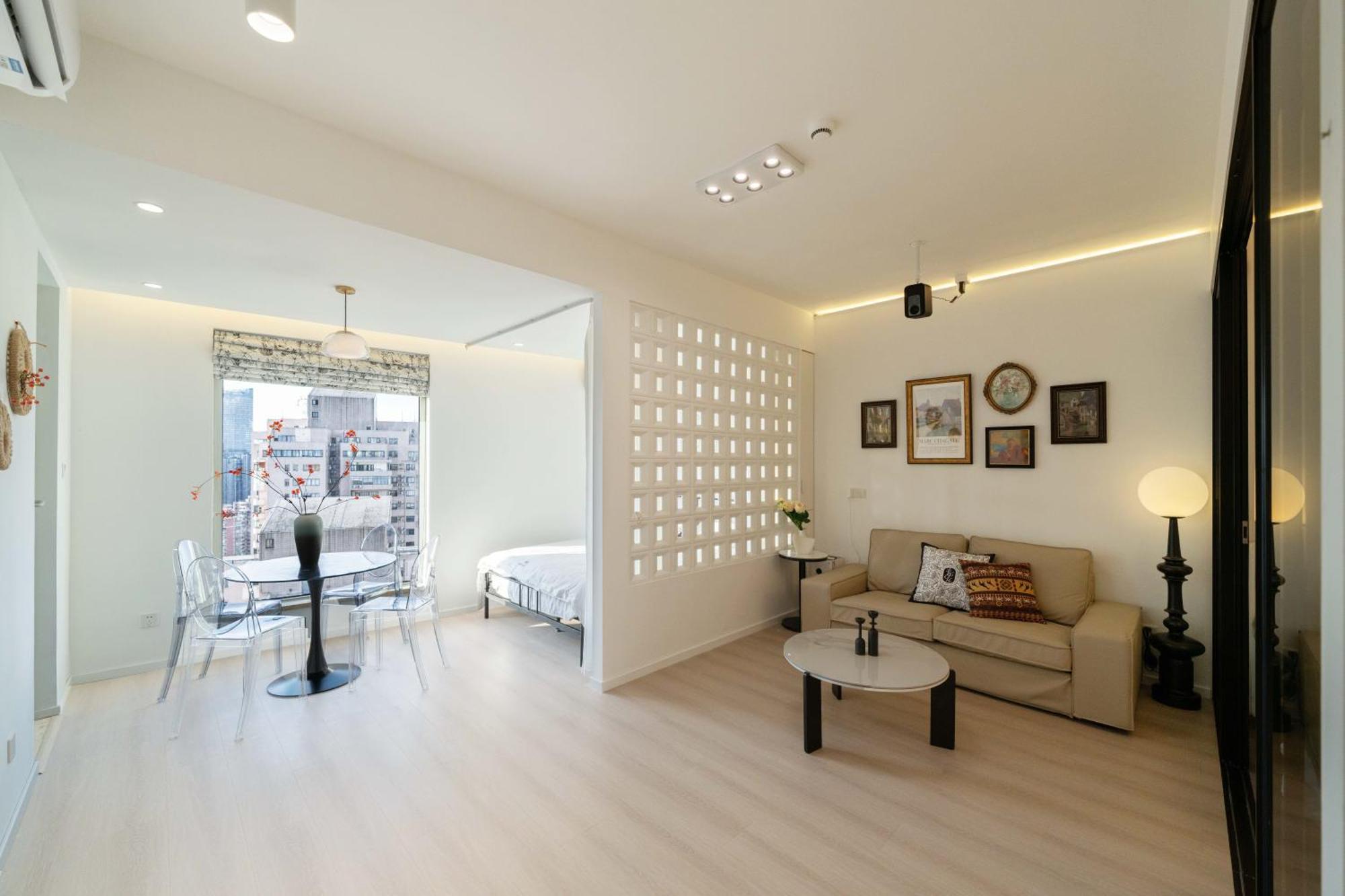 公寓 Yi Du - Near Nanjing West Road Commercial District, 350 Walk From The Natural History Museum Subway *